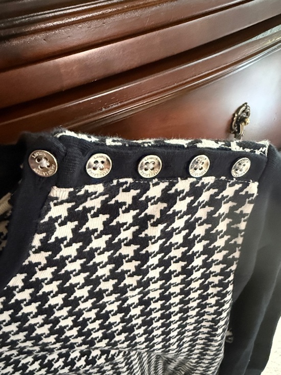 Lauren Ralph Lauren houndstooth top - Picture 3 of 7